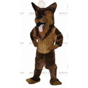 Brun hund schäfer BIGGYMONKEY™ maskotdräkt - Hundmaskot - BIGGYMONKEY_0215 - BiggyMonkey.com