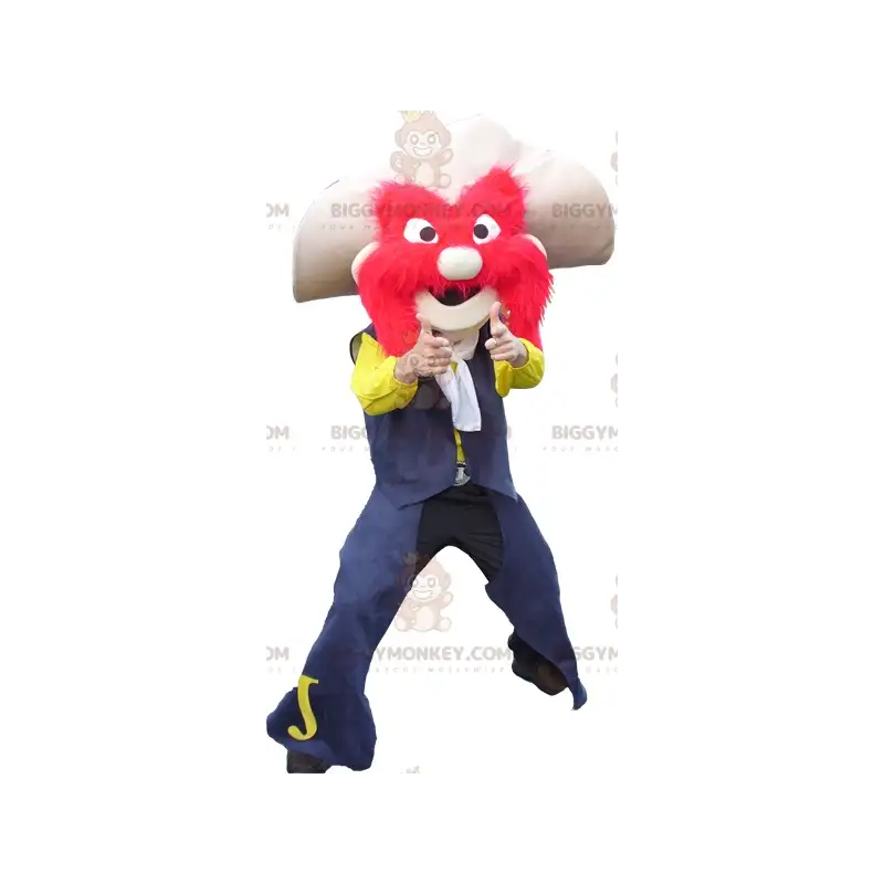 Costume da sceriffo baffuto BIGGYMONKEY™ con cappello e capelli Costume da sceriffo baffuto BIGGYMONKEY™ con cappello e capelli