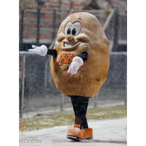 Giant Brown Potato BIGGYMONKEY™ maskottiasu - Kasvis maskotti - BIGGYMONKEY_02216 - BiggyMonkey.com