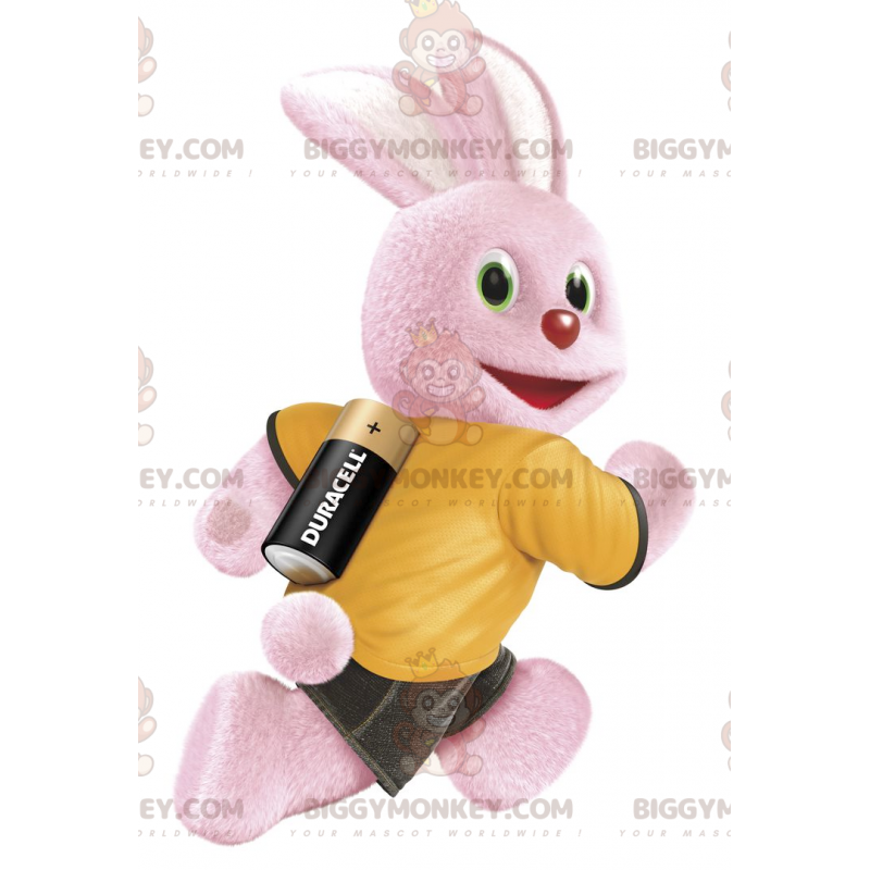 BIGGYMONKEY™ maskotdräkt av det berömda Duracell batterimärket BIGGYMONKEY™ maskotdräkt av det berömda Duracell batterimärket
