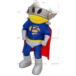 Στολή μασκότ Superhero BIGGYMONKEY™ με ακρωτήριο και κράνος - Μασκότ υπερήρωα - BIGGYMONKEY_02241 - BiggyMonkey.com