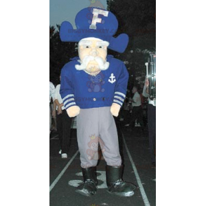 Costume da mascotte Captain Sailor Old Man BIGGYMONKEY™ -
