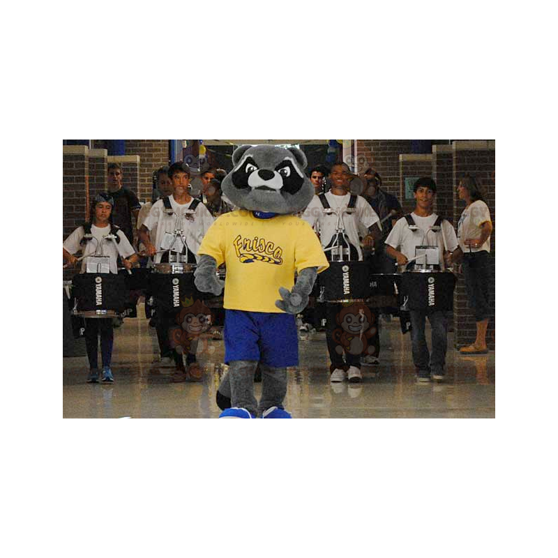 Tricolor Raccoon Bear BIGGYMONKEY™ Mascot Costume - Tricolor Raccoon Bear BIGGYMONKEY™ Mascot Costume -