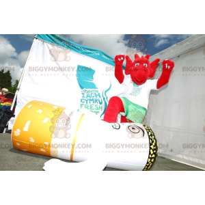 BIGGYMONKEY™ Mascot Costume Red Imp with Claws - Biggymonkey.com