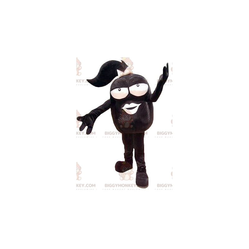BIGGYMONKEY™ Costume da mascotte da donna testa grande in