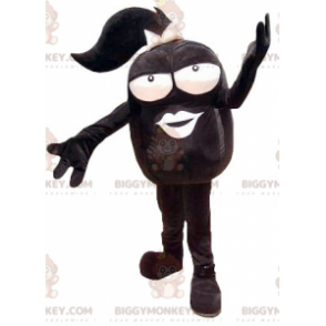 Costume de mascotte BIGGYMONKEY™ de grosse tête de femme de