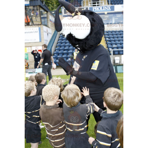 Reuze Insect Zwarte Mier BIGGYMONKEY™ Mascottekostuum -