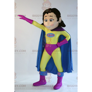 Disfraz de supermujer BIGGYMONKEY™ para mascota -