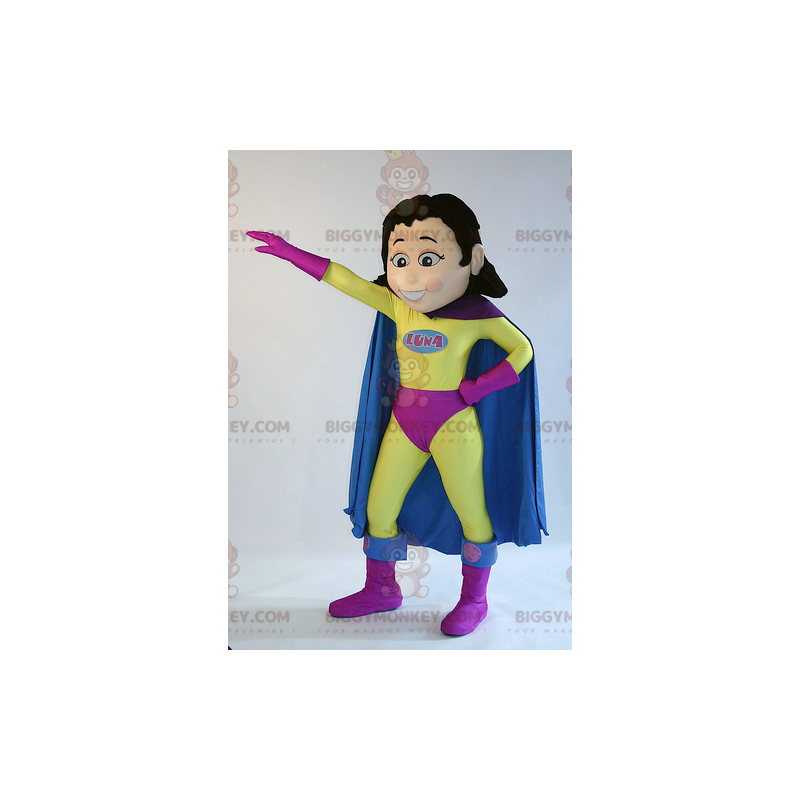 Superwoman BIGGYMONKEY™ mascottekostuum - Biggymonkey.com Superwoman BIGGYMONKEY™ mascottekostuum - Biggymonkey.com