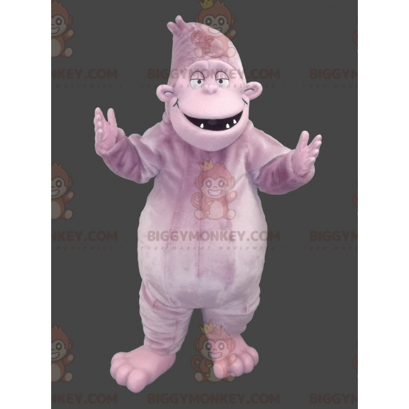 Colorido disfraz de mascota Yeti Purple Gorilla BIGGYMONKEY™ - Animales de la selva - BIGGYMONKEY_02293 - BiggyMonkey.com