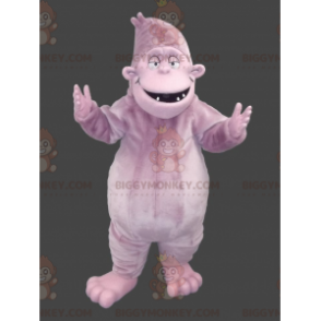 Fargerik Yeti Purple Gorilla BIGGYMONKEY™ maskotkostyme - Jungeldyr - BIGGYMONKEY_02293 - BiggyMonkey.com