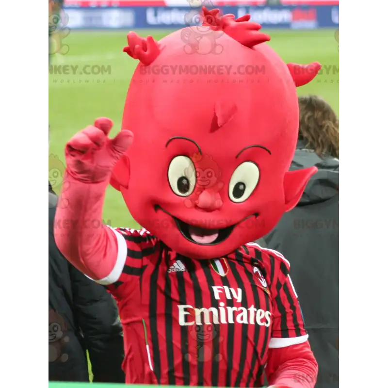 Giant Red Imp Devil BIGGYMONKEY™ Mascot Costume – Giant Red Imp Devil BIGGYMONKEY™ Mascot Costume –