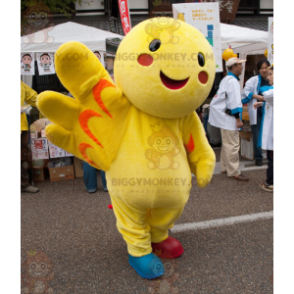 Στολή μασκότ Giant Bird Yellow Snowman BIGGYMONKEY™ -