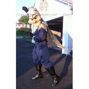 Knight Superhero BIGGYMONKEY™ maskottiasu kypärällä - Ihmisen maskotit - BIGGYMONKEY_02372 - BiggyMonkey.com