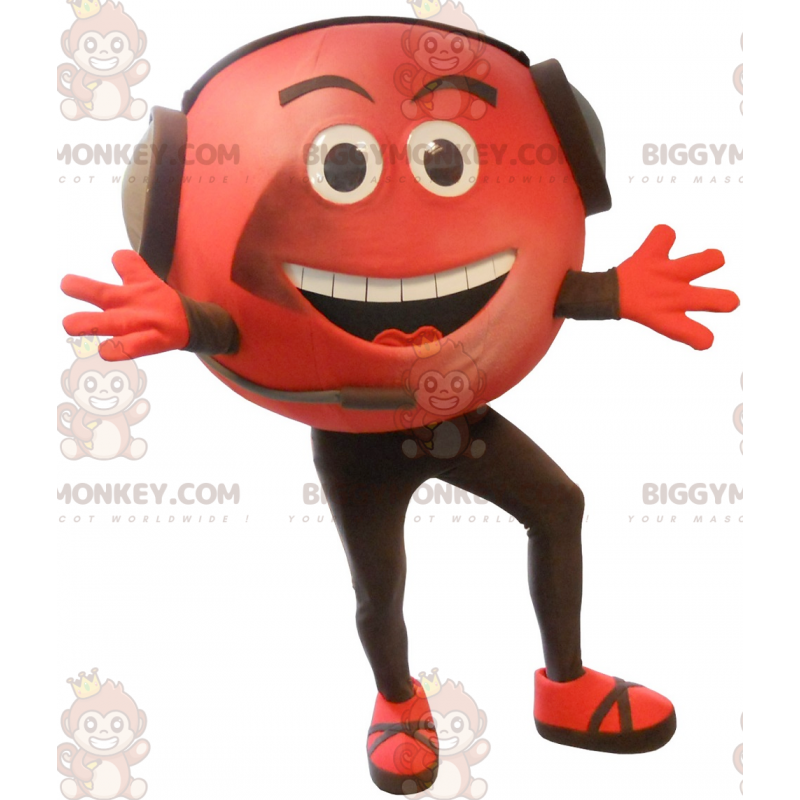 Big Giant Red Head BIGGYMONKEY™ maskotkostume - Biggymonkey.com