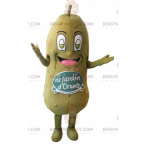 BIGGYMONKEY™ Big Giant Green Pickle maskotkostume -