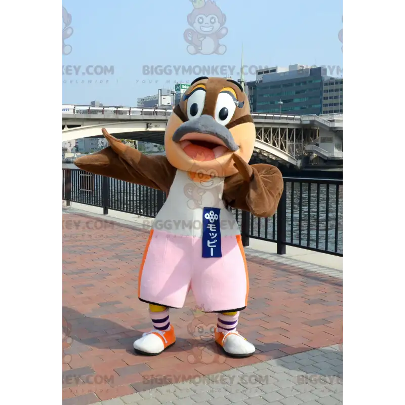Schnabeltier Brown und Grey Duck Bird BIGGYMONKEY™ Schnabeltier Brown und Grey Duck Bird BIGGYMONKEY™