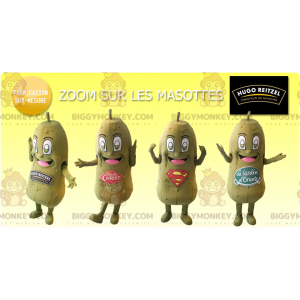 BIGGYMONKEY™ Big Giant Green Pickle Maskottchen-Kostüm -