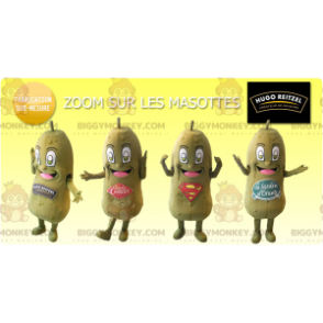 Kostým BIGGYMONKEY™ Big Giant Green Pickle Maskot - Jídlo maskot - BIGGYMONKEY_0234 - BiggyMonkey.com