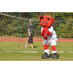 Στολή μασκότ Imp Red Devil BIGGYMONKEY™ σε αθλητικά ρούχα - Αθλητική μασκότ - BIGGYMONKEY_02423 - BiggyMonkey.com