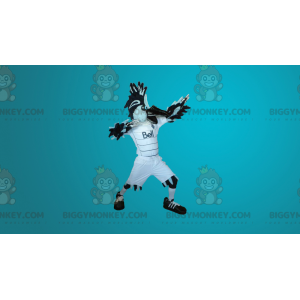 Black and White Big Majestic Bird BIGGYMONKEY™ Mascot Costume -