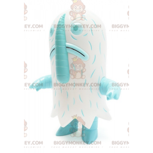 Fantasia de mascote BIGGYMONKEY™ Fantasma Yeti Branco –