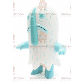 White Yeti Monster Ghost BIGGYMONKEY™ Mascot Costume -