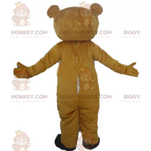Mycket tillgiven brun och rosa teddybjörn BIGGYMONKEY™