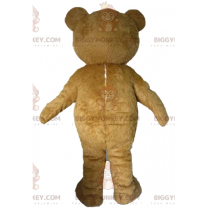 Kostium maskotki brązowo-białego misia BIGGYMONKEY™ -