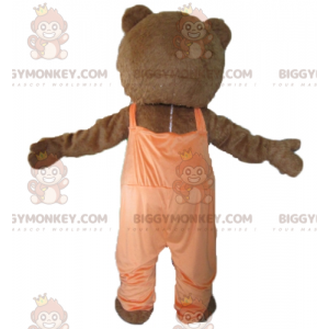 Costume da mascotte BIGGYMONKEY™ con orso bianco e marrone con