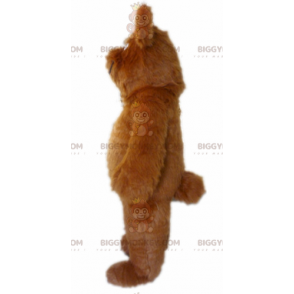 Στολή μασκότ BIGGYMONKEY™ Big Furry Brown και Pink Bear - Μασκότ αρκούδας - BIGGYMONKEY_02551 - BiggyMonkey.com