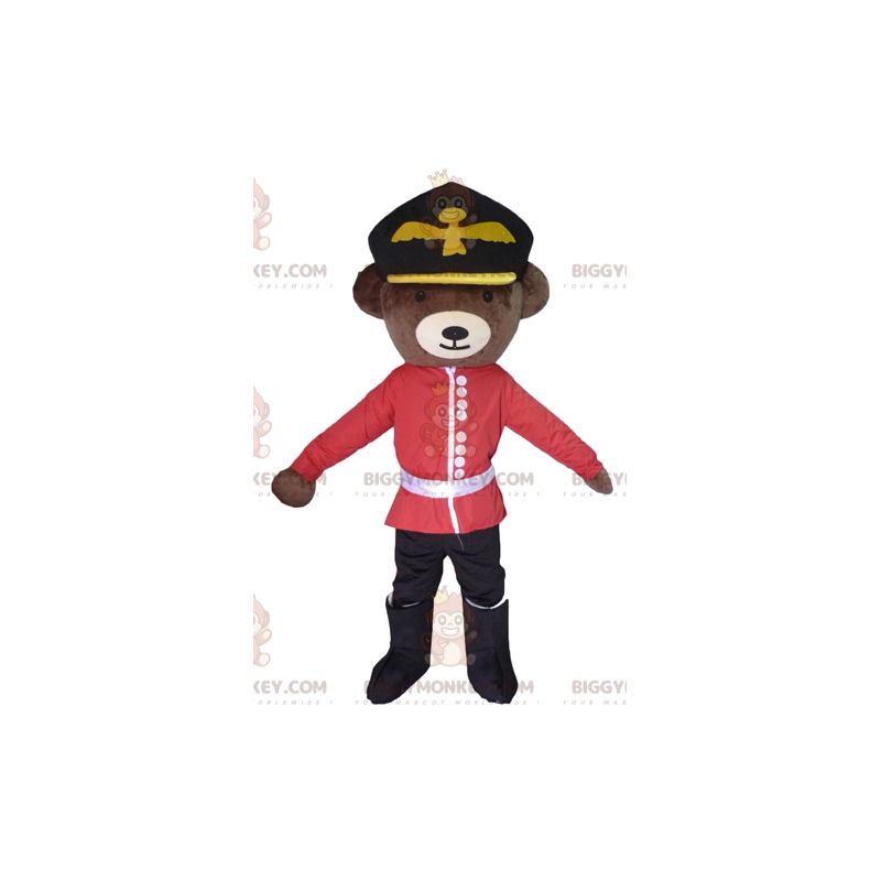 Costume da mascotte dell'orso bruno BIGGYMONKEY™ vestito da Costume da mascotte dell'orso bruno BIGGYMONKEY™ vestito da
