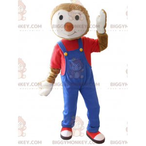 BIGGYMONKEY™-Maskottchen-Kostüm des hübschen T'choupi -