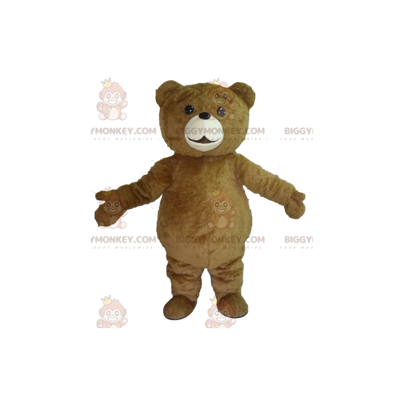 Χαριτωμένη και παχουλή στολή μασκότ Big Brown Bear BIGGYMONKEY™ - Μασκότ αρκούδας - BIGGYMONKEY_02572 - BiggyMonkey.com