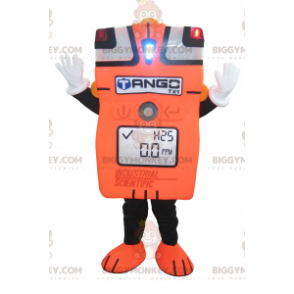 Obří oranžový ampérmetr BIGGYMONKEY™ kostým maskota –