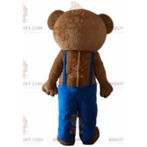 Traje de mascote de ursinho de pelúcia BIGGYMONKEY™ com macacão