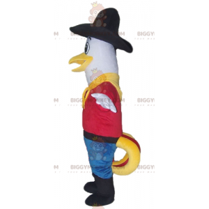 BIGGYMONKEY™ duvamåsmaskotdräkt i cowboydräkt - Fågelmaskot - BIGGYMONKEY_02631 - BiggyMonkey.com