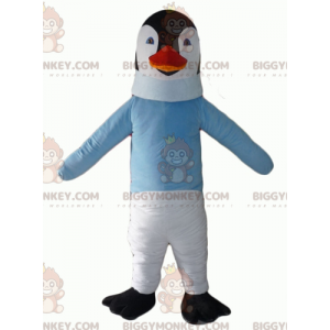 Schwarz-weißer Pinguin BIGGYMONKEY™ Maskottchenkostüm mit