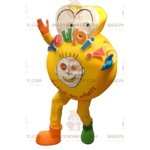 Fat Yellow BIGGYMONKEY™ Child Mascot Costume - Biggymonkey.com