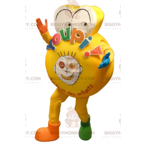 Fedt gul BIGGYMONKEY™ Børnemaskotkostume - Biggymonkey.com