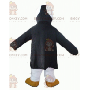 BIGGYMONKEY™ Svart vit och gul papegoja tukan maskotdräkt - Djungeldjur - BIGGYMONKEY_02644 - BiggyMonkey.com