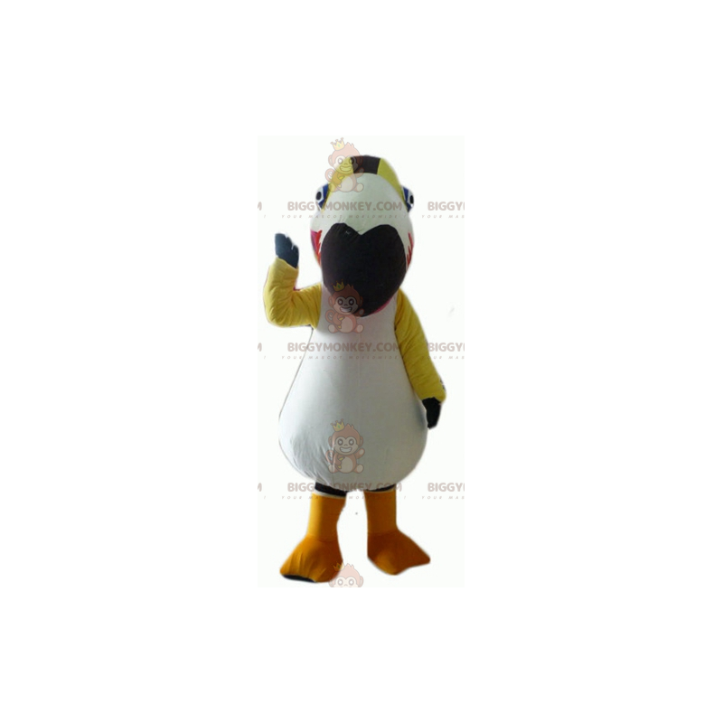 Kostium maskotka kolorowy ptak papuga Tukan BIGGYMONKEY™ -
