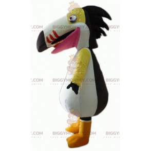 Kostium maskotka kolorowy ptak papuga Tukan BIGGYMONKEY™ -