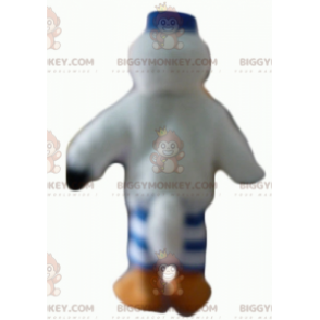 Disfraz de mascota de gaviota cigüeña BIGGYMONKEY™ con gorra y