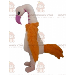 BIGGYMONKEY™ kæmpe struds flamingo maskot kostume -