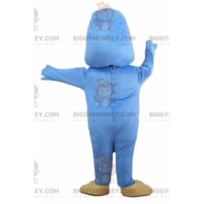 Morsom Giant Blue Chick Bird BIGGYMONKEY™ maskotkostyme - Dyremaskot - BIGGYMONKEY_02657 - BiggyMonkey.com