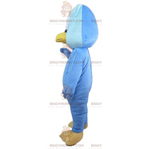 Morsom Giant Blue Chick Bird BIGGYMONKEY™ maskotkostyme - Dyremaskot - BIGGYMONKEY_02657 - BiggyMonkey.com