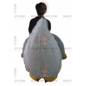 BIGGYMONKEY™ Giant Hairy Red Yellow White Hen Mascot Costume –