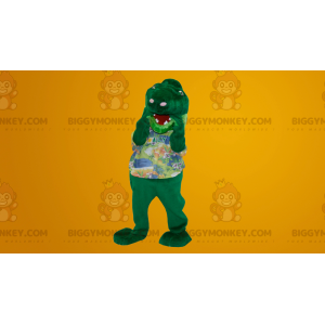Krokodil-Dinosaurier-Schlange BIGGYMONKEY™ Maskottchen-Kostüm