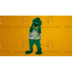 Στολή μασκότ Crocodile Dinosaur Snake BIGGYMONKEY™ - Μασκότ κροκόδειλου - BIGGYMONKEY_0281 - BiggyMonkey.com